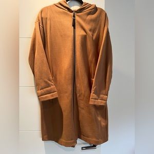 Zara Long Sweatshirt Jacket